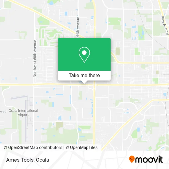 Ames Tools map