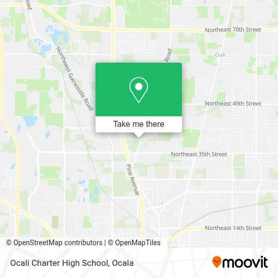Ocali Charter High School map