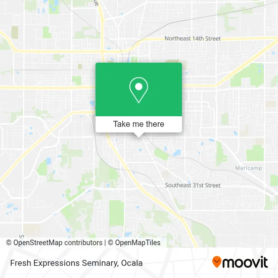 Fresh Expressions Seminary map