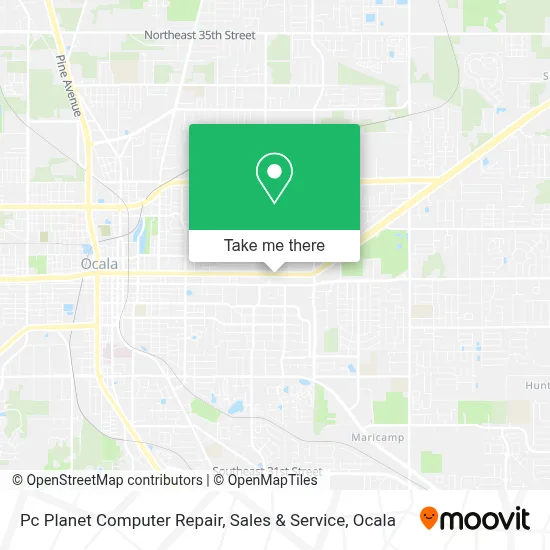 Pc Planet Computer Repair, Sales & Service map