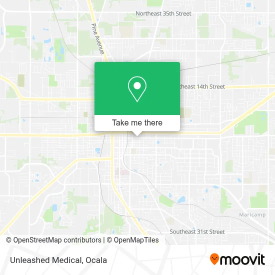 Unleashed Medical map