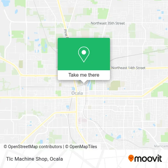 Tlc Machine Shop map