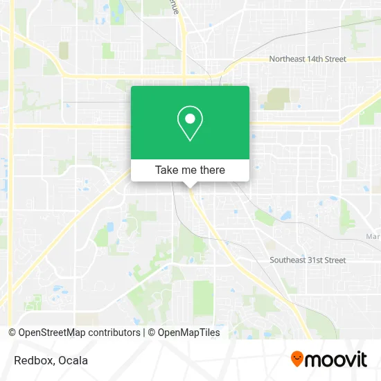 Redbox map