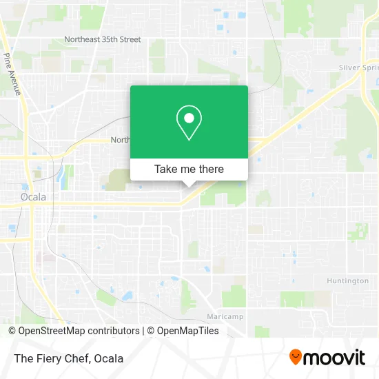 The Fiery Chef map