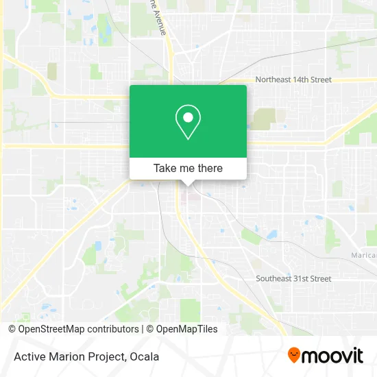Active Marion Project map
