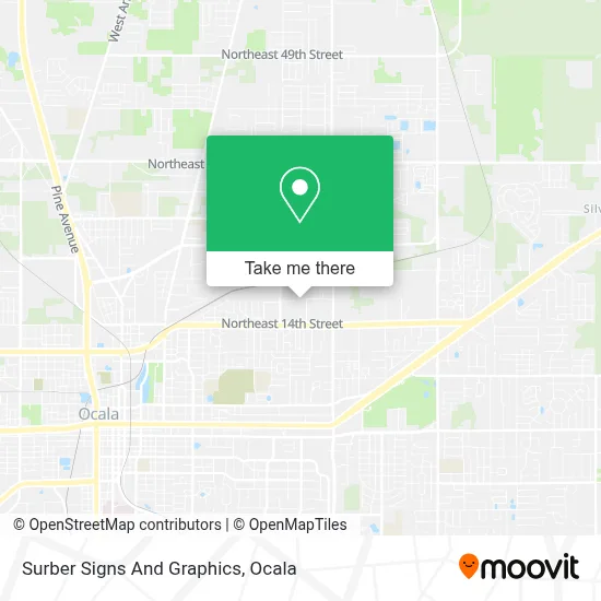 Surber Signs And Graphics map