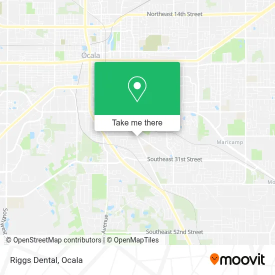 Riggs Dental map