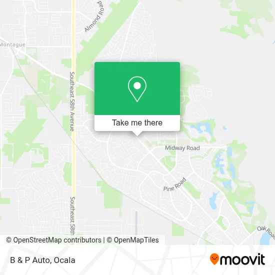 B & P Auto map