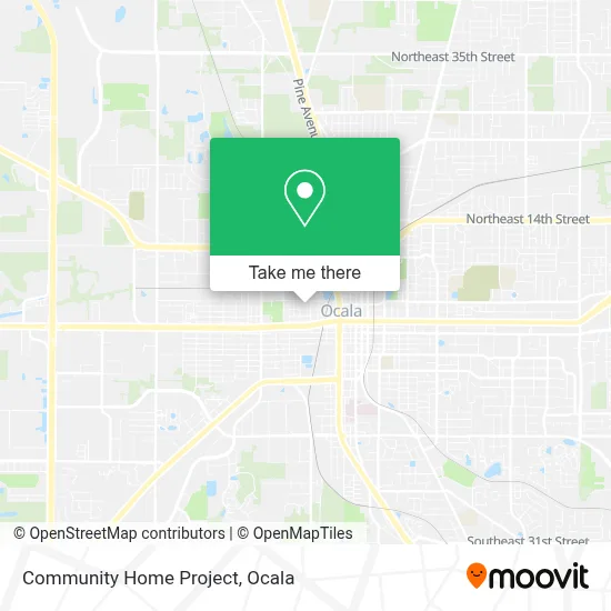 Community Home Project map