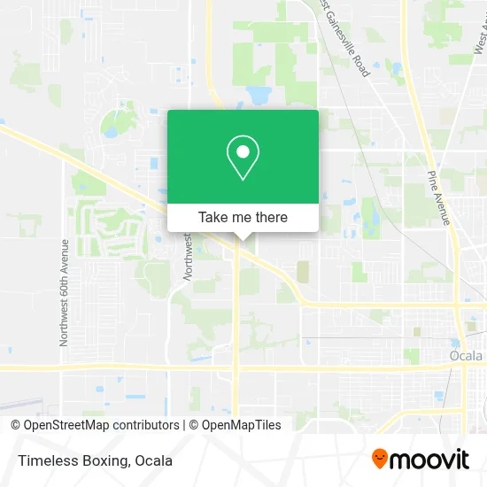 Timeless Boxing map