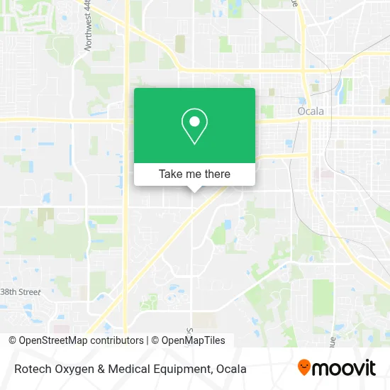 Rotech Oxygen & Medical Equipment map