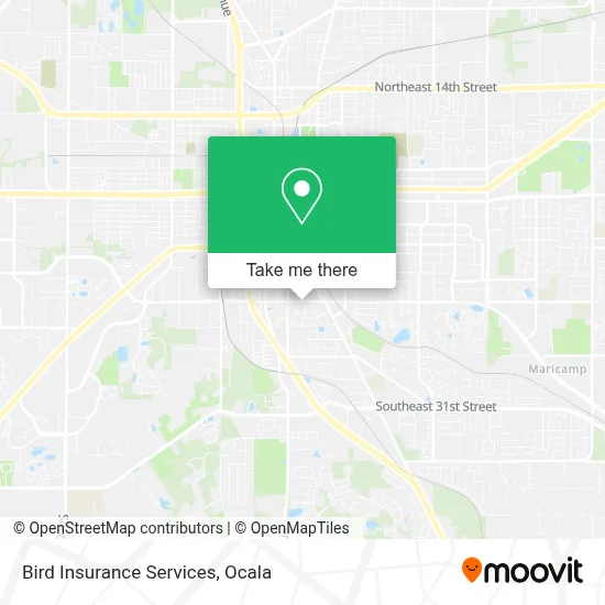 Bird Insurance Services map