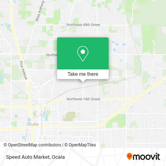 Speed Auto Market map
