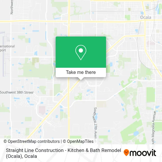 Straight Line Construction - Kitchen & Bath Remodel (Ocala) map