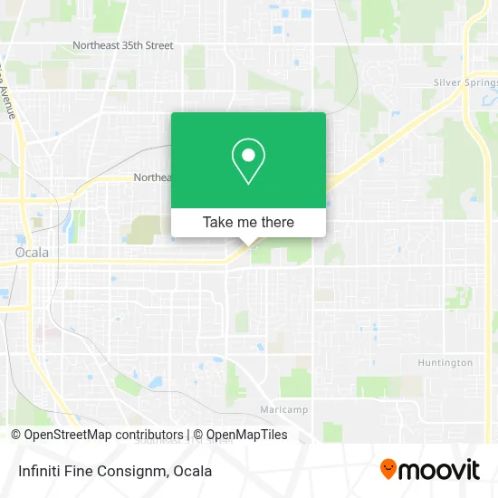 Infiniti Fine Consignm map