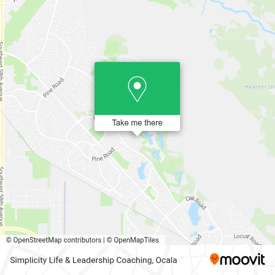 Simplicity Life & Leadership Coaching map