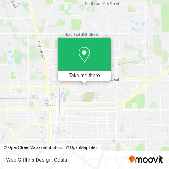 Web Griffins Design map