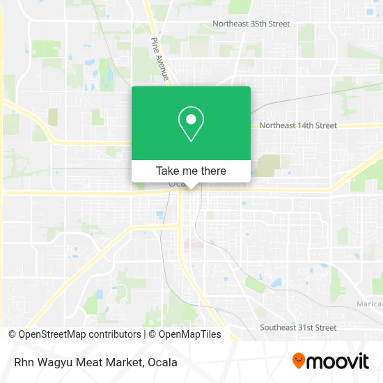Rhn Wagyu Meat Market map