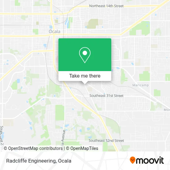 Radcliffe Engineering map