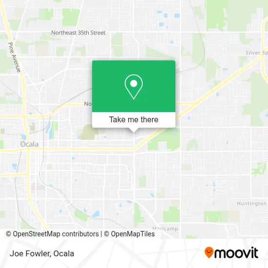 Joe Fowler map