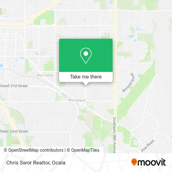 Chris Swor Realtor map