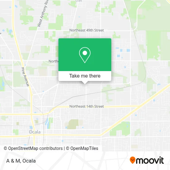 A & M map