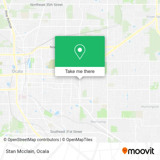 Stan Mcclain map