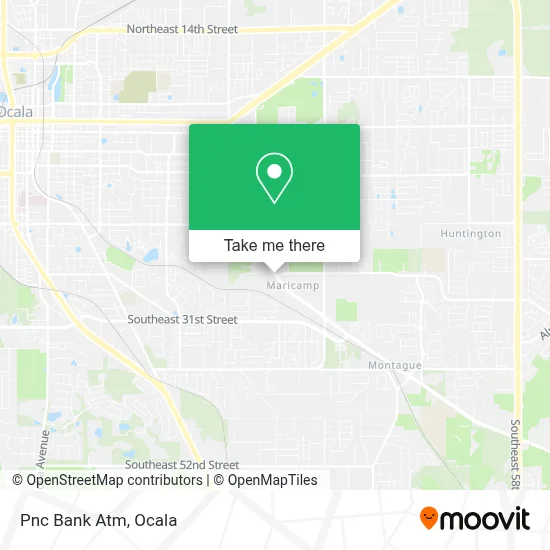 Pnc Bank Atm map