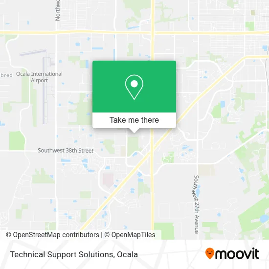 Technical Support Solutions map