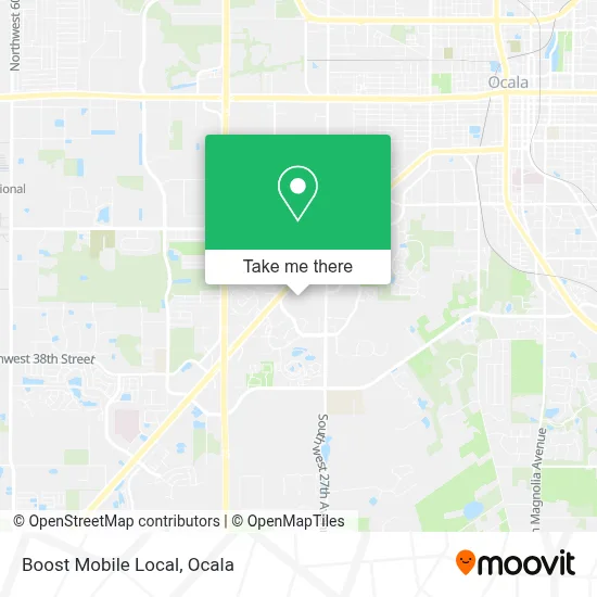 Boost Mobile Local map