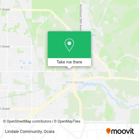 Lindale Community map