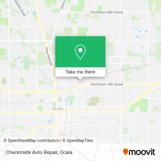 Checkmate Auto Repair map