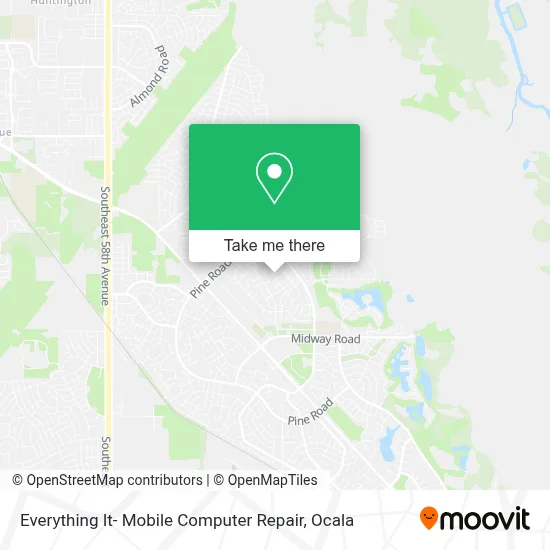 Everything It- Mobile Computer Repair map