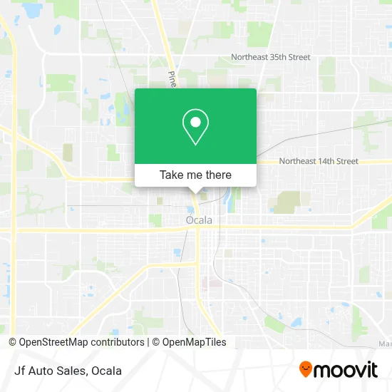 Jf Auto Sales map