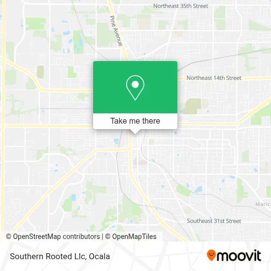 Southern Rooted Llc map