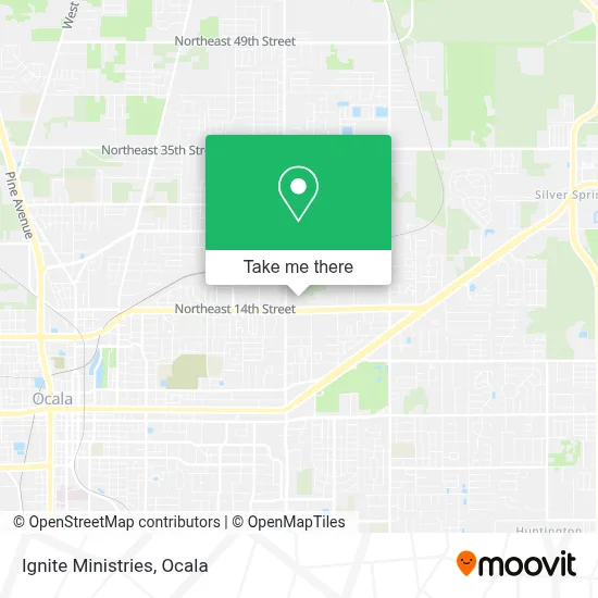 Ignite Ministries map