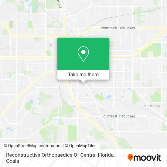 Reconstructive Orthopaedics Of Central Florida map