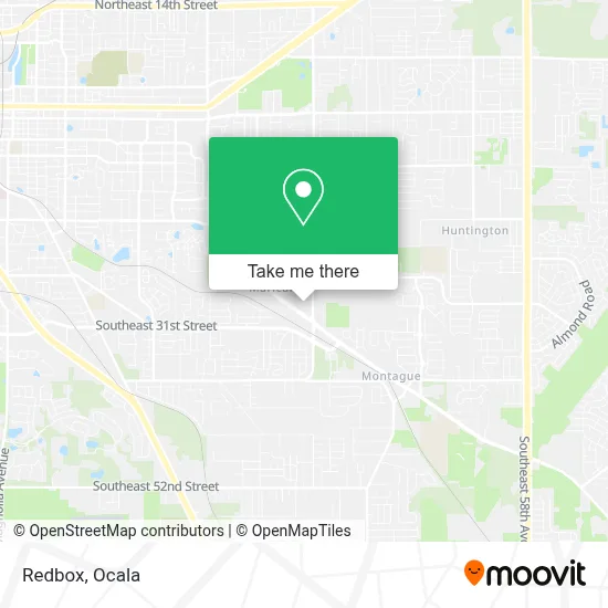 Redbox map