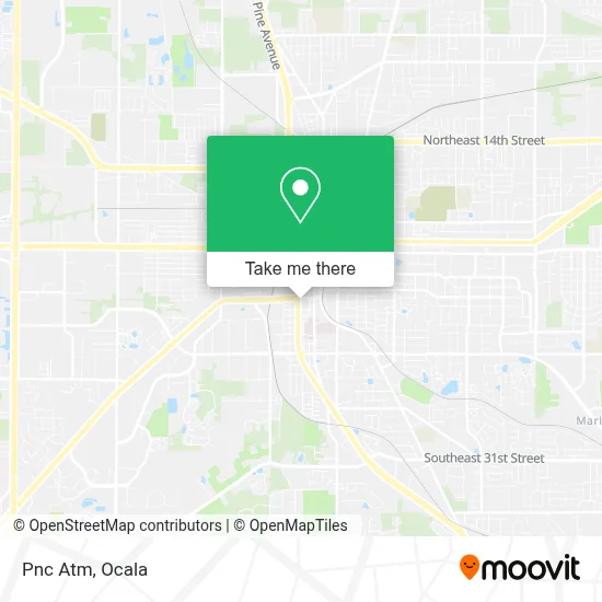 Pnc Atm map