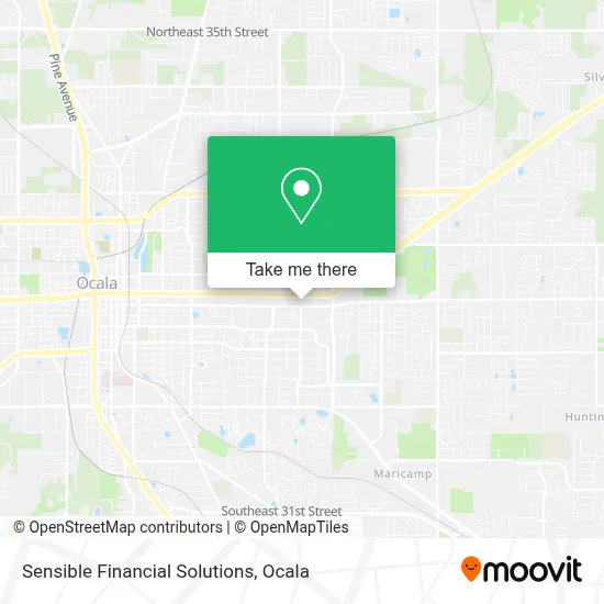 Sensible Financial Solutions map