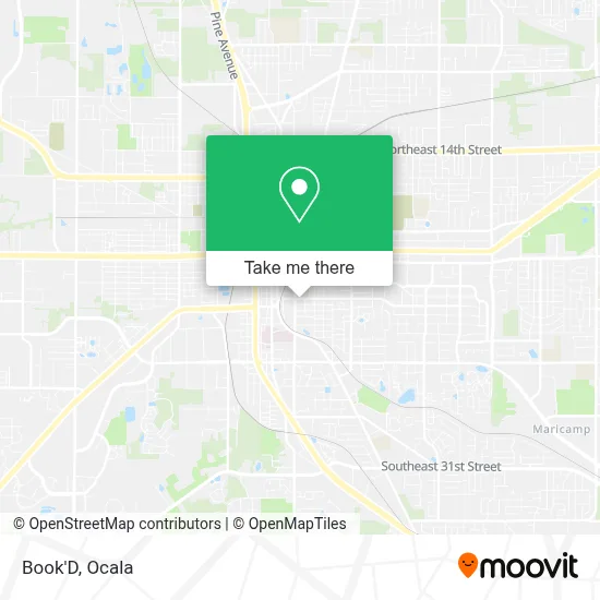 Book'D map