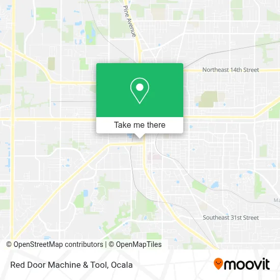 Red Door Machine & Tool map