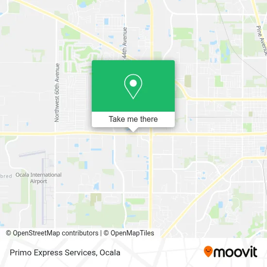 Primo Express Services map