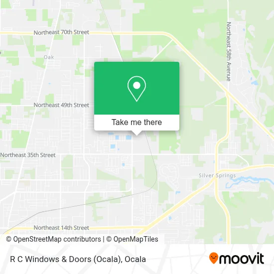 Mapa de R C Windows & Doors (Ocala)