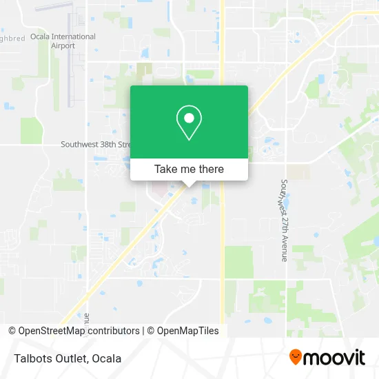 Talbots Outlet map