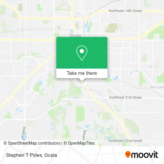 Stephen T Pyles map