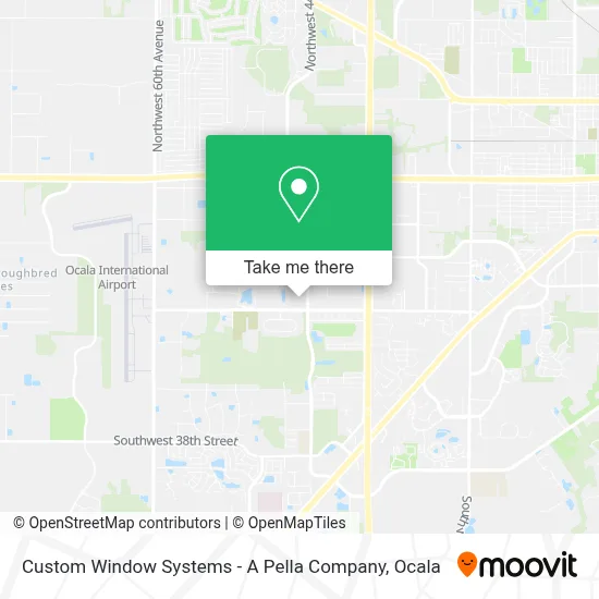Custom Window Systems - A Pella Company map