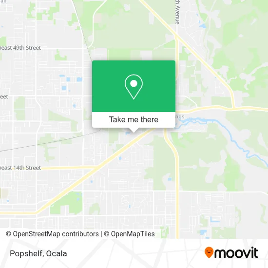 Popshelf map