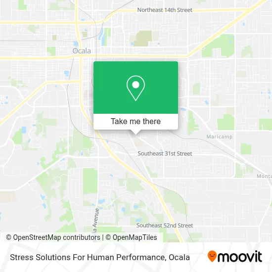 Stress Solutions For Human Performance map