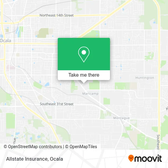 Allstate Insurance map
